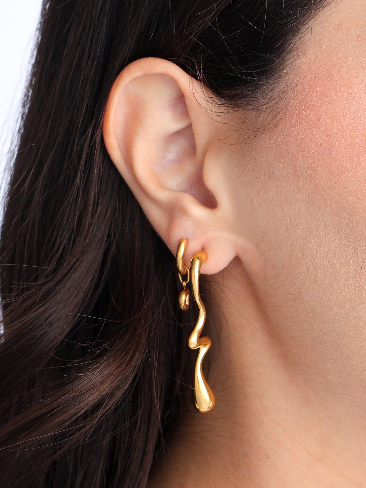 Mini Alpha Earring