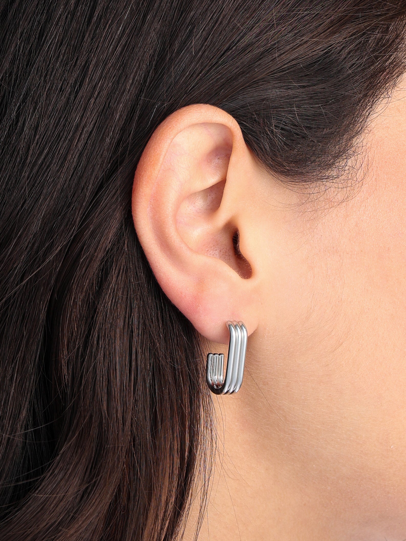 Bleed Earrings / Silver