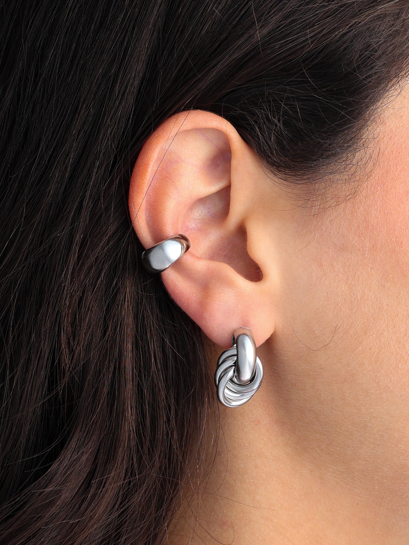 Nyx Earrings / Silver