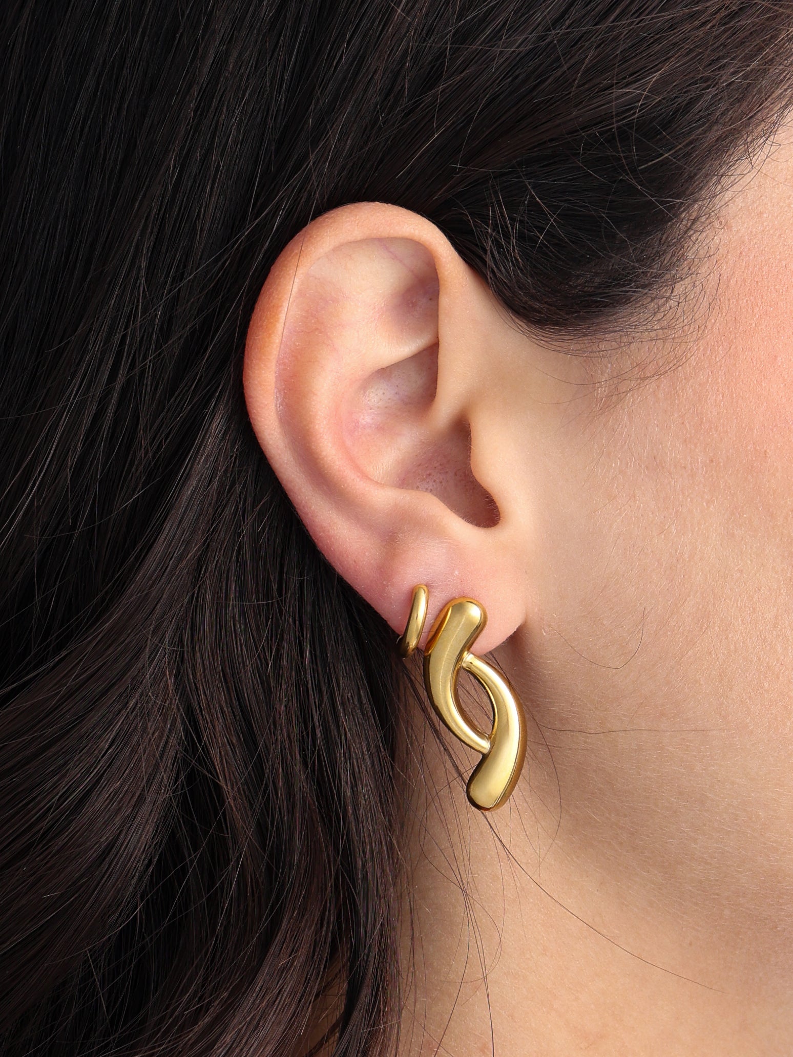 Lyris Earrings / Gold